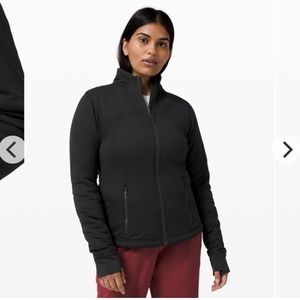 Lululemon sz 6 Black Dynamic Movement Water Repellent Jacket